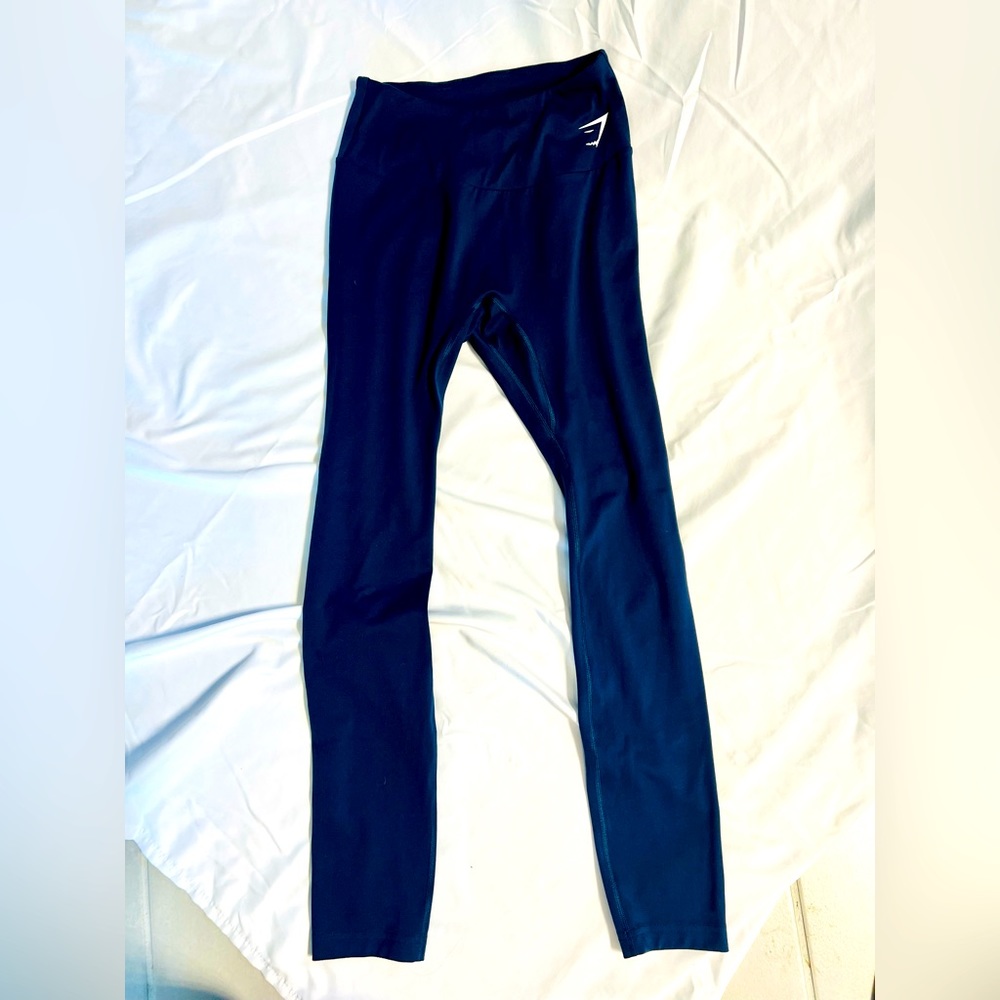 Gymshark leggings, Navy - MEDIUM